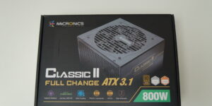 마이크로닉스 Classic II 풀체인지 800W 80PLUS 브론즈 ATX3.1